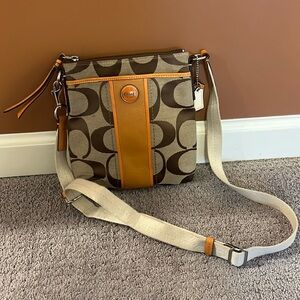 Coach monogram Crossbody.